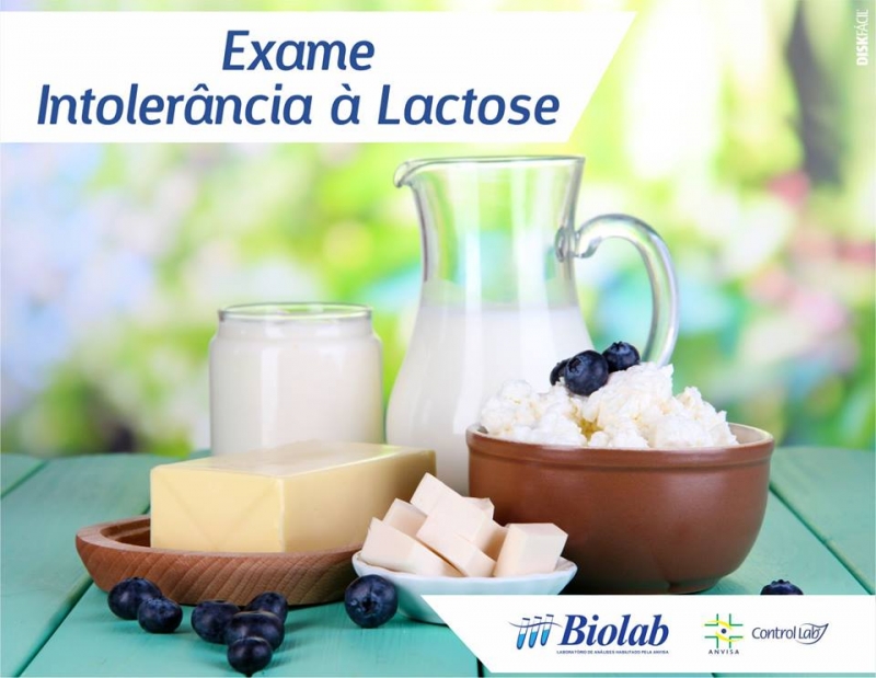 Biolab Laborat Rio De An Lises Clinicas Guaraciaba Sc Exames Exame Intoler Ncia Lactose